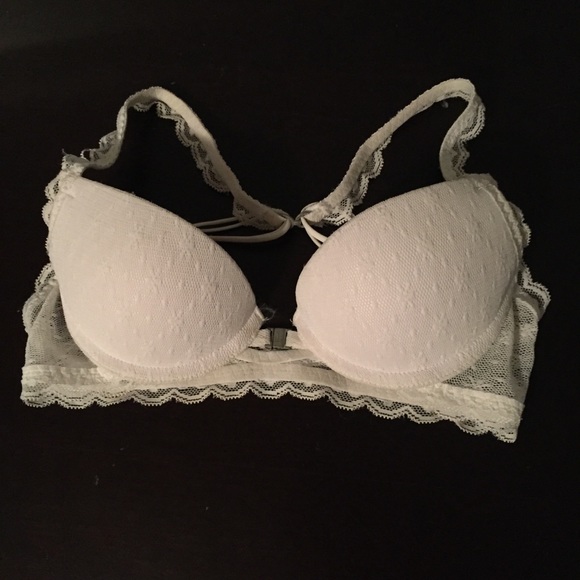 Gilly Hicks Other - White Lace Push-up Bra
